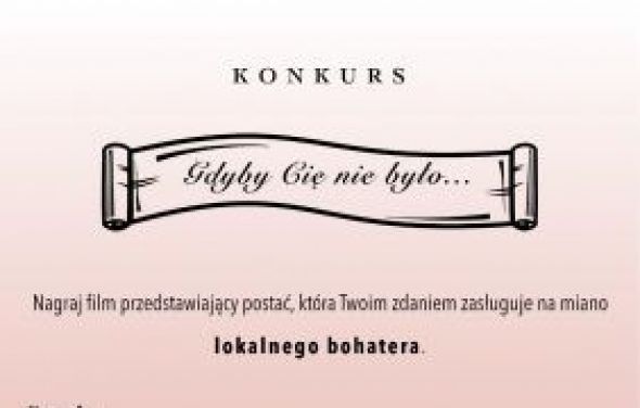Konkurs „Gdyby Cię nie było…” 