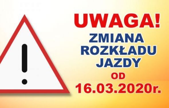 Wprowadzenie tymczasowych zmian rozkładu jazdy autobusów