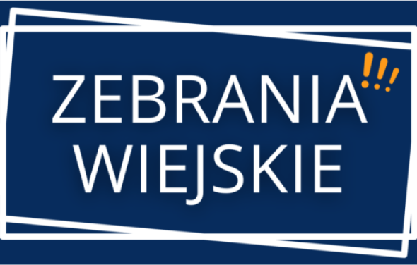 Terminarz zebrań wiejskich 2023