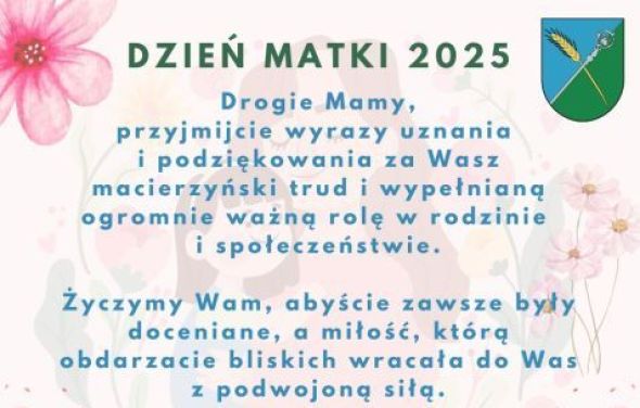 Życzenia z okazji Dnia Matki