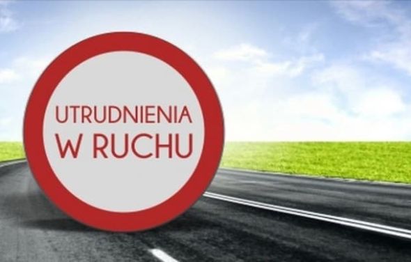 Utrudnienia w ruchu drogowym Taszewko