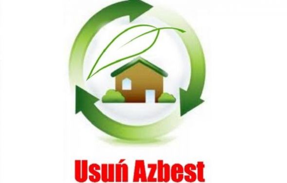Kurenda informująca o naborze wniosków o dotację na demontaż, transport i utylizację wyrobów zawierających azbest w 2020 r.
