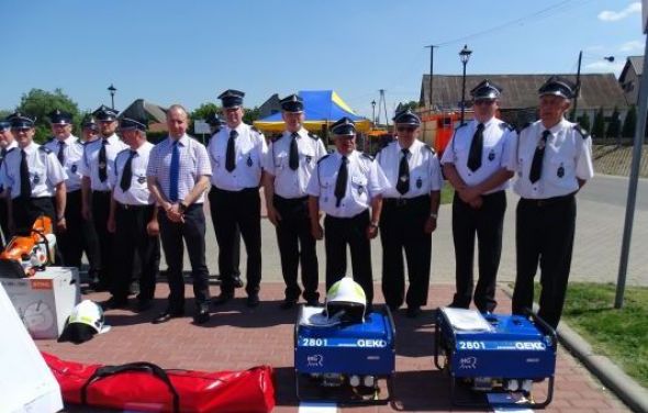 Straże z Gminy Jeżewo otrzymały sprzęt