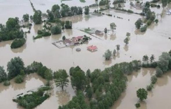 Informacja w sprawie zbiórki darów dla mieszkańców południa Polski, poszkodowanych w wyniku powodzi i podtopień