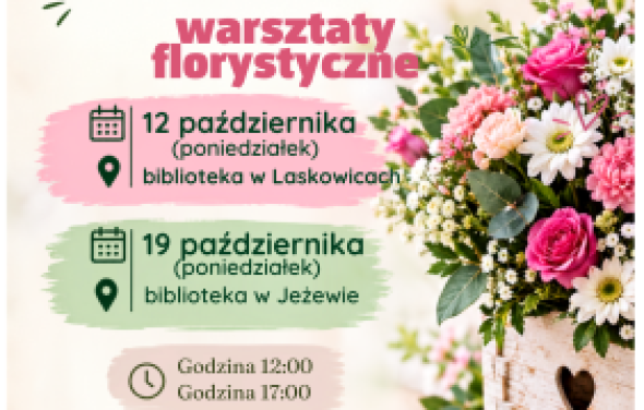CBiK zaprasza na warsztaty florystyczne