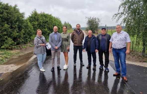 Kolejny odcinek drogi gminnej ukończony