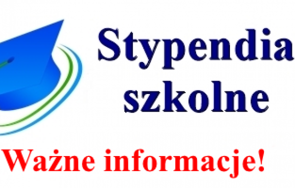 Informacja o stypendium szkolnym