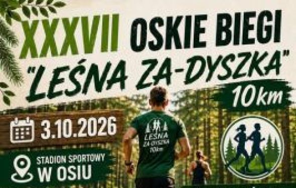 Bractwo Czarnej Wody zaprasza na zawody sportowe - Oskie Biegi
