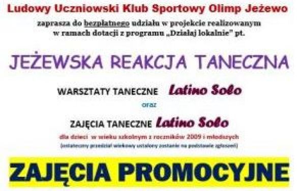 "Działaj lokalnie" - JEŻEWSKA REAKCJA TANECZNA