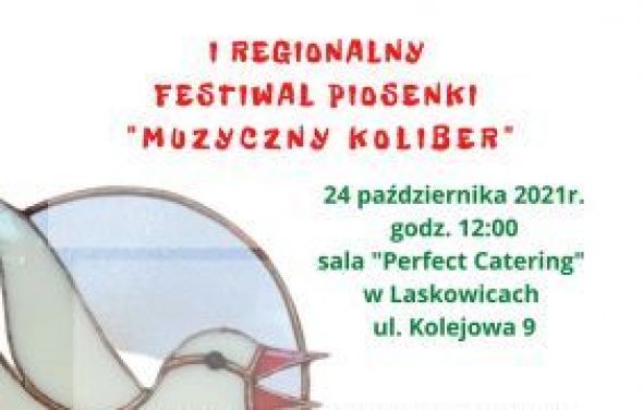 I Regionalny Festiwal Piosenki "Muzyczny koliber" 24.10.2021 r.
