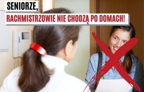 Seniorze, rachmistrzowie nie chodzą po domach!