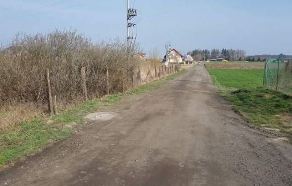 Roboty budowlane na ul. Sportowej w Laskowicach