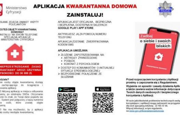 Aplikacja kwarantanna domowa