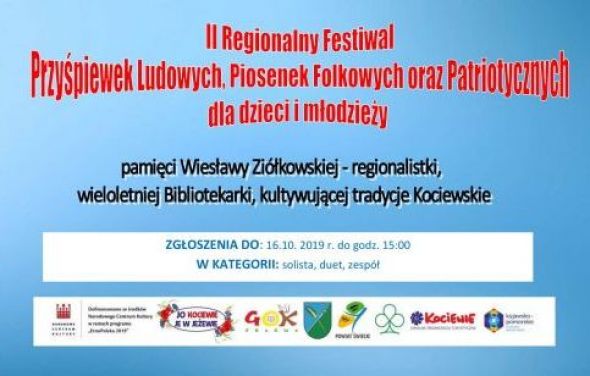 II Regionalny Festiwal Przyśpiewek Ludowych, Piosenek Folkowych oraz Patriotycznych dla dzieci i młodzieży