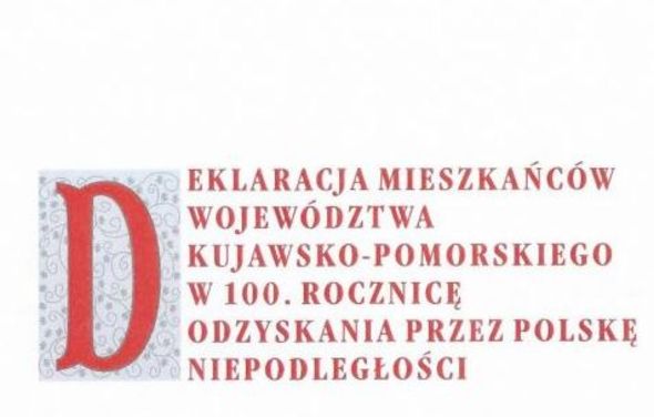 Składamy podpisy pod Deklaracją Niepodległości