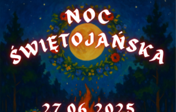 Centrum Biblioteki i Kultury w Gminie Jeżewo zaprasza na  Noc Świętojańską nad jeziorem Stelchno