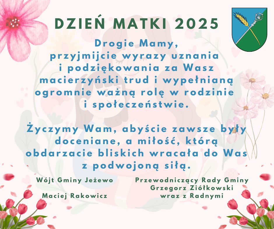 Życzenia z okazji Dnia Matki w 2025