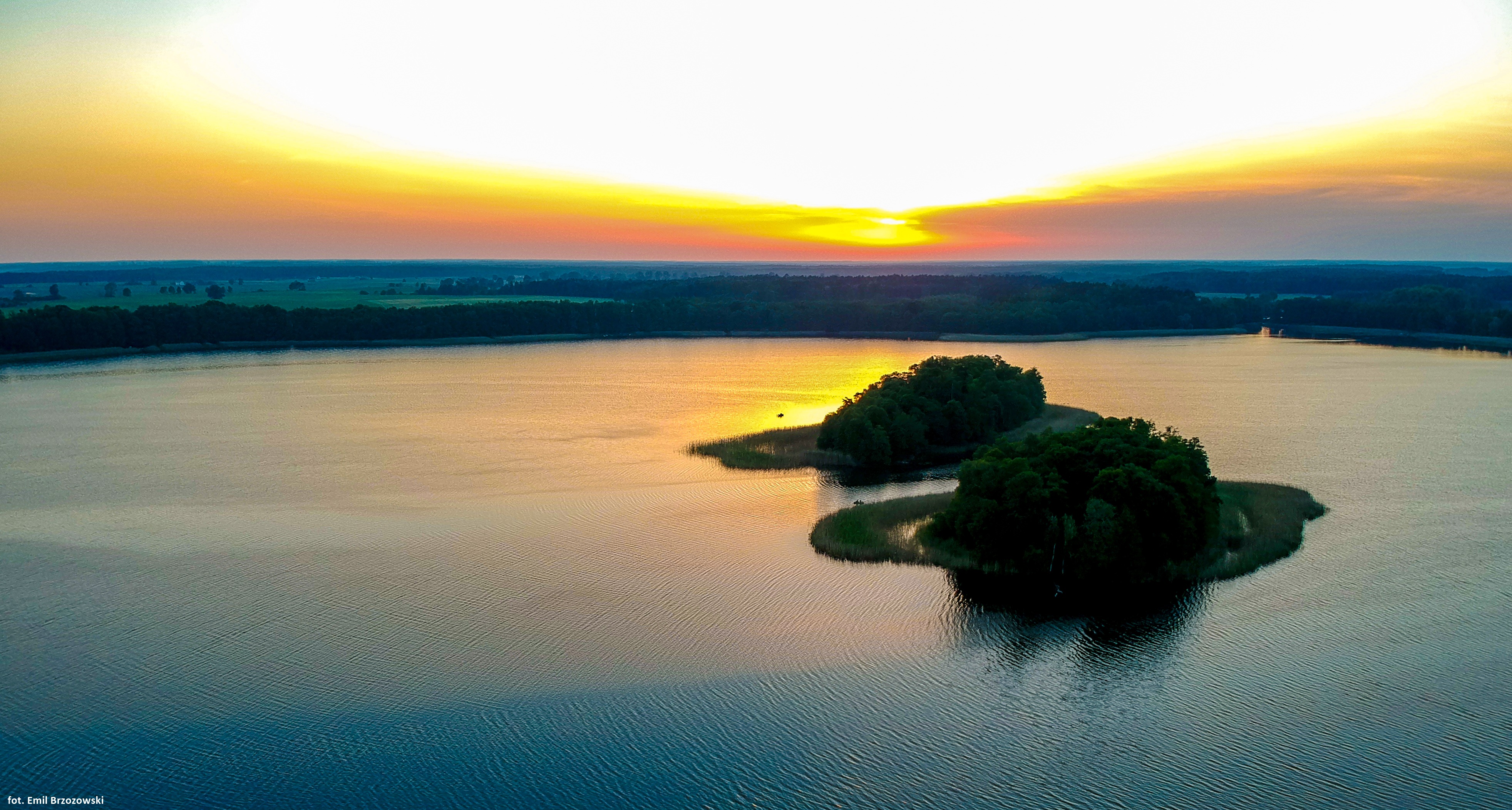 Jezioro Stelchno wyspy, fot. Emil Brzozowski