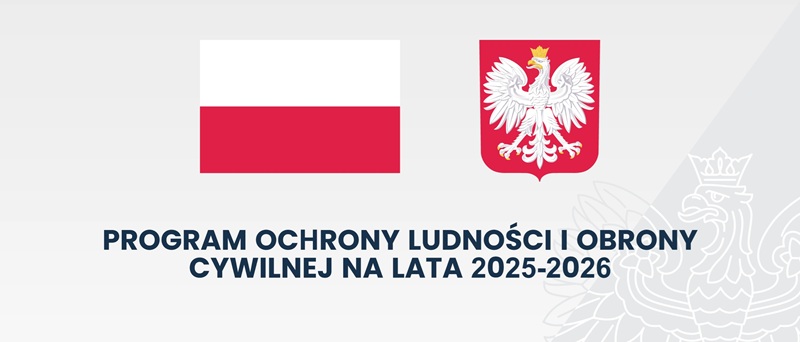Program Ochrony Ludności i Obrony Cywilnej na lata 2025-2026