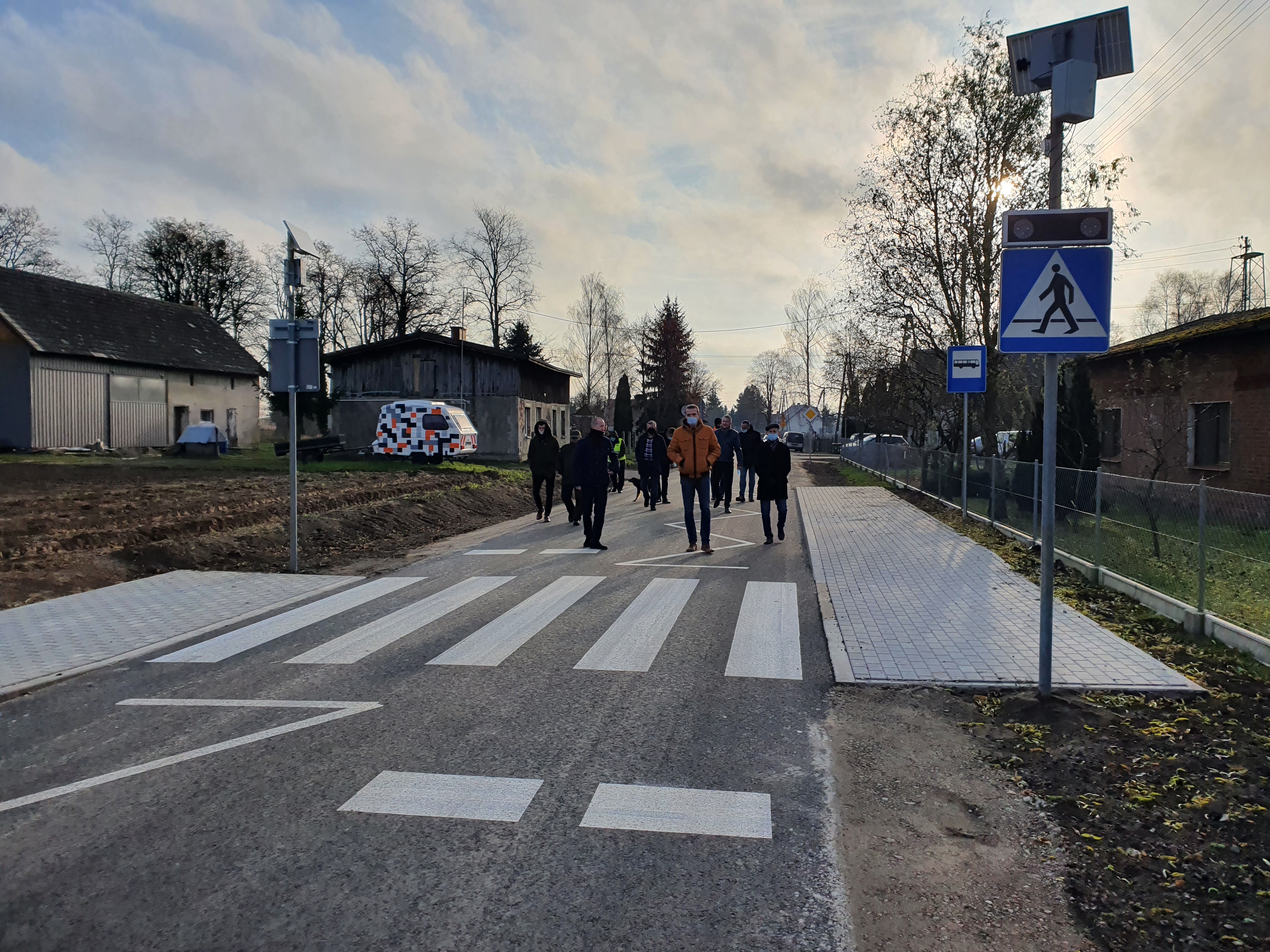 Odbiór budowy drogi gminnej nr 030604C Nowe Krąplewice-Osłowo