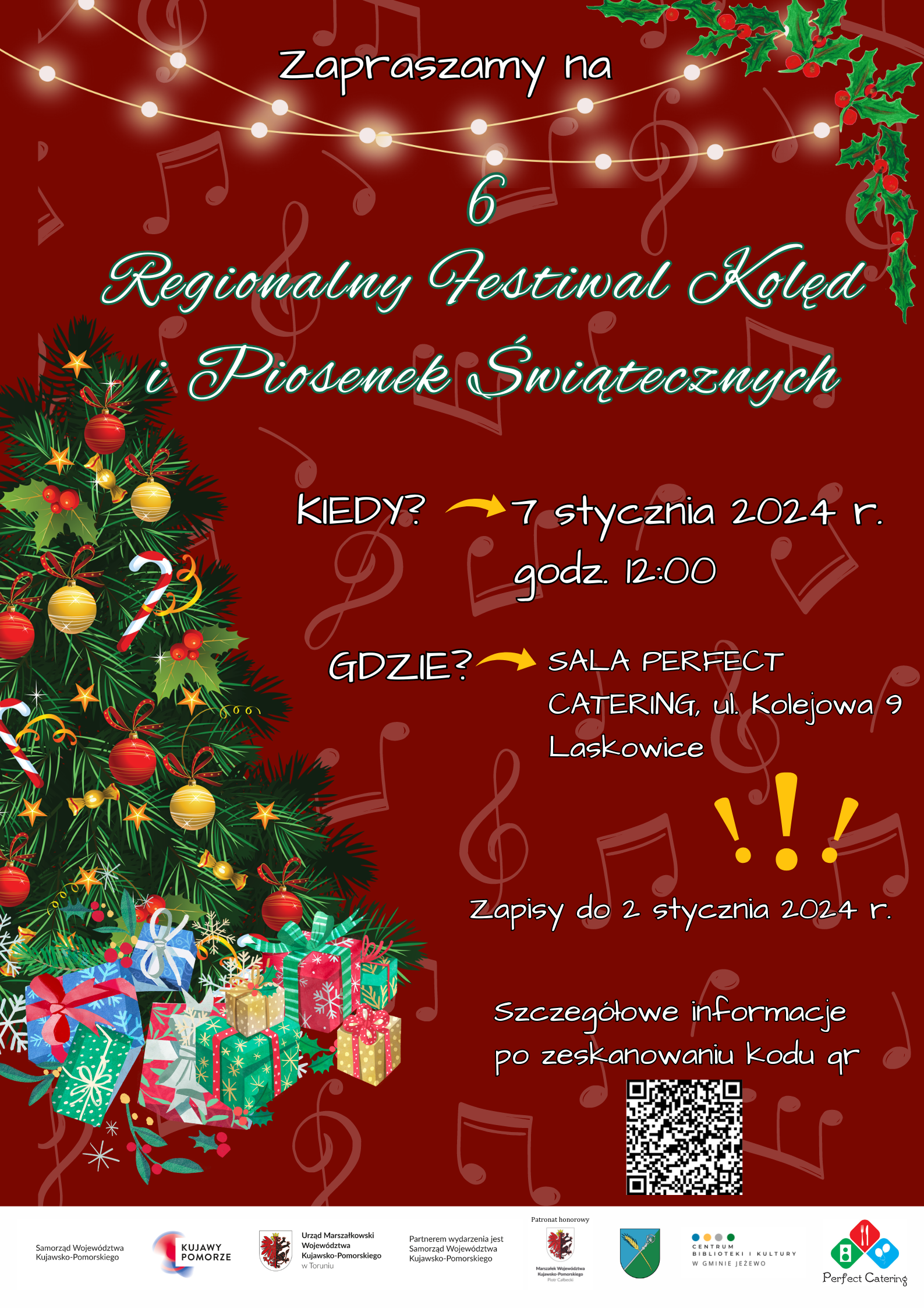 Regionalny Festiwal Kolęd i Piosenek Świątecznych 7.01.2024 r.